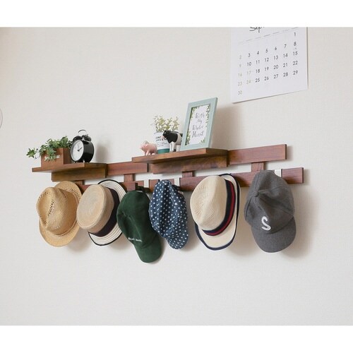 棚 18cm ダークブラウン