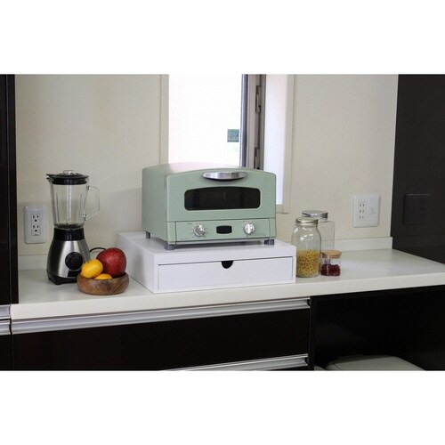 レンジラック 家電下スライドテーブル 幅45cm