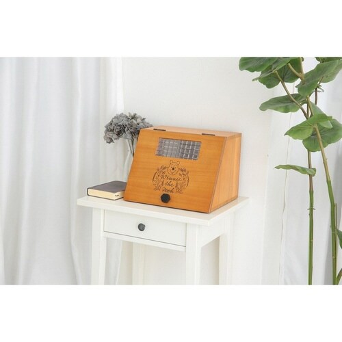 カウンター上収納 プーさんのショーケース小物収納庫