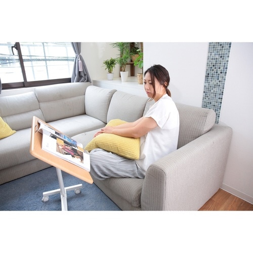 テーブル 幅60cm 角度調整 ナチュラル