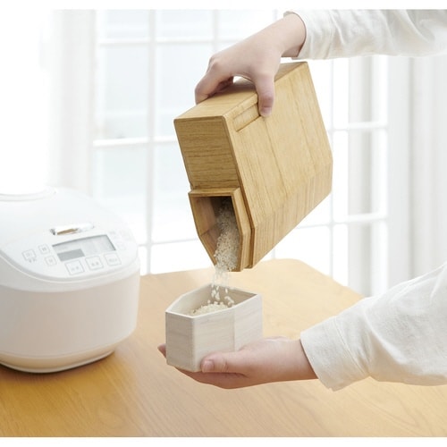 米びつ 2kg KIRISAI 桐の冷蔵こめ櫃