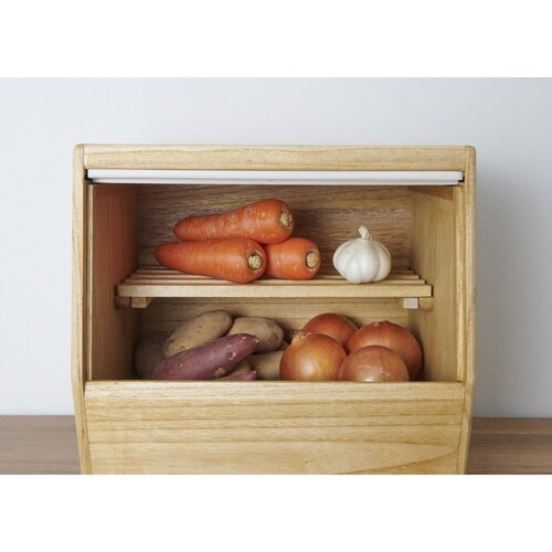 野菜ストッカー KIRISAI 桐のやさい櫃