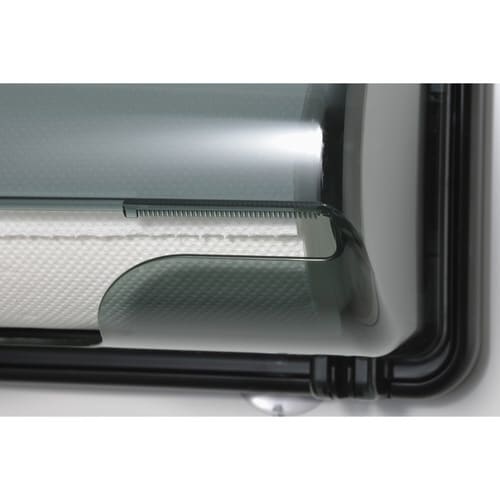 キッチンペーパーホルダー マグネット式 ブラック