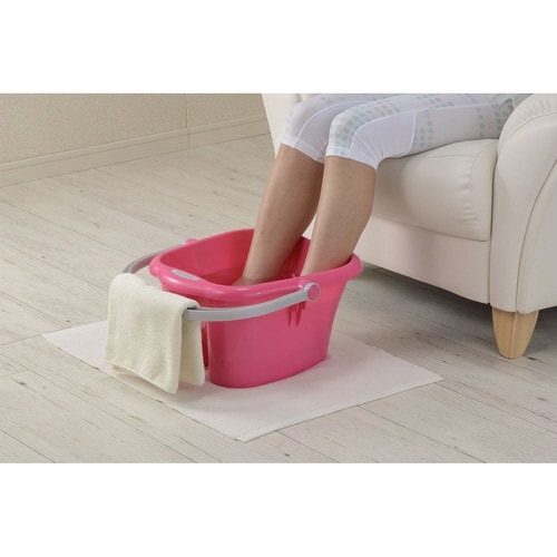 足浴器 リラックス足湯 ピンク