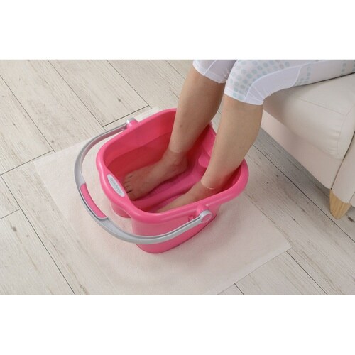 足浴器 リラックス足湯 ピンク