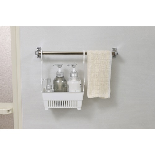 収納 お風呂 バスケット 浮かせる収納 バスラック