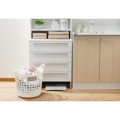 ランドリーバスケット コモバスケット ホワイト