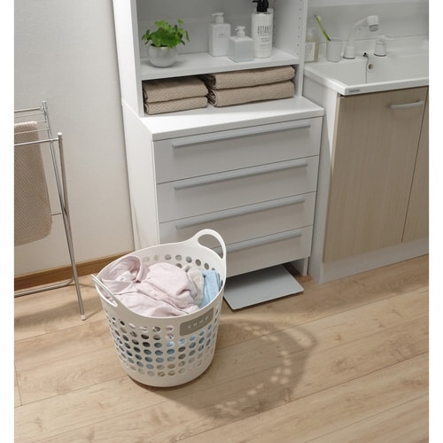 ランドリーバスケット コモバスケット ホワイト