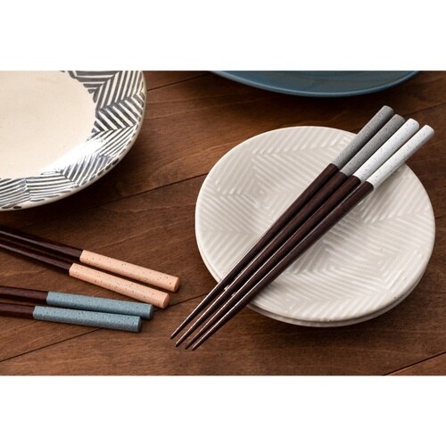 箸 22.5cm amaoto 木製 グレー