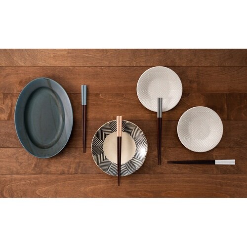 箸 22.5cm amaoto 木製 ブルー