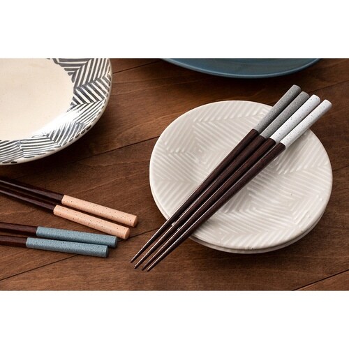 箸 22.5cm amaoto 木製 ブルー