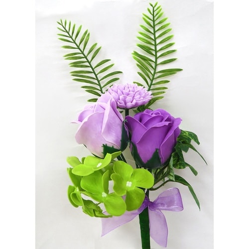 造花 やさしい香りの供花 ペア ローズ ローズ