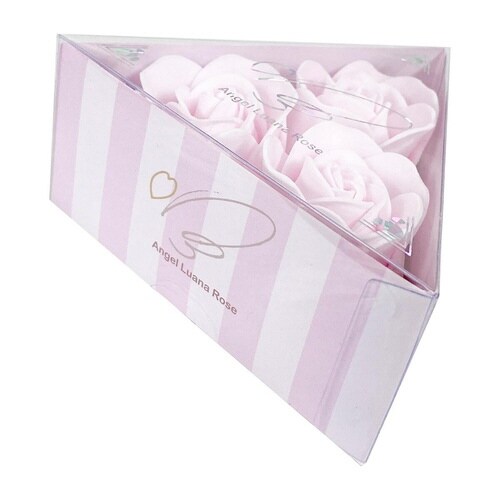 石鹸 トライアングルローズ パウダーピンク