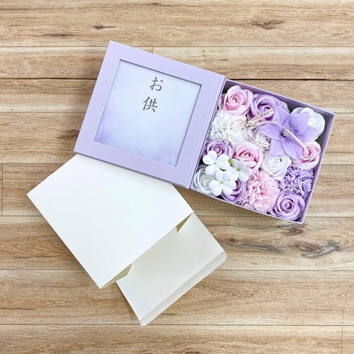 石鹸 お花 お供え ボックス やすらぎ