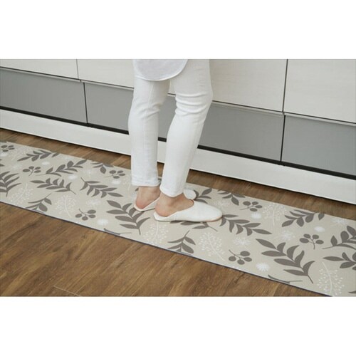 キッチンマット ロングキッチンマット リーフ