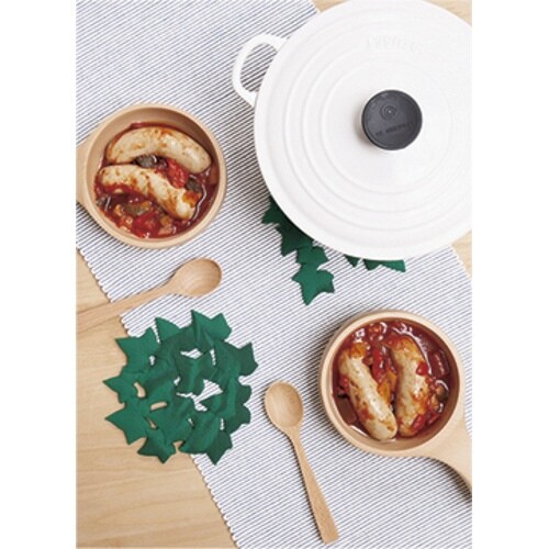 鍋敷き Sサイズ シリコン製 アイビートリベット