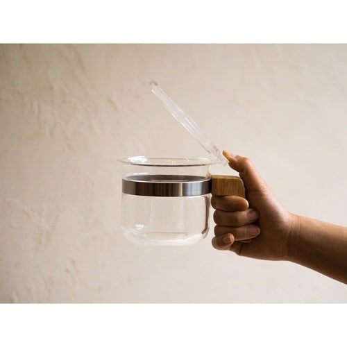 保存容器 500ml パウダーポット ナチュラル