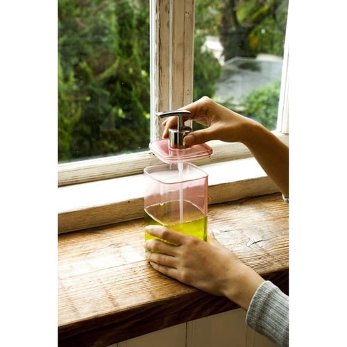 ディスペンサー コロレ Lサイズ ピンク×グリーン