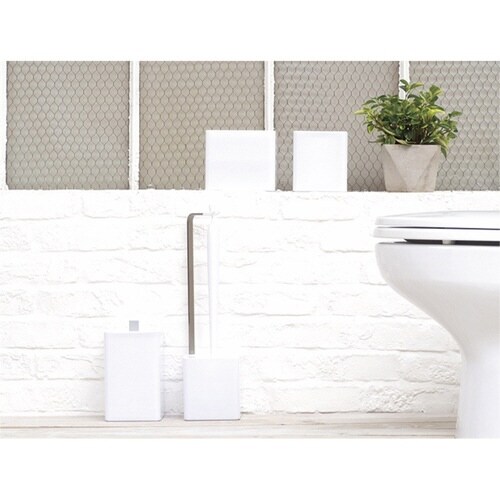 トイレ収納 トイレ掃除シートケース ホワイト