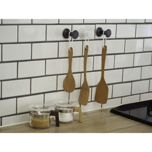 お風呂収納 バスフック ブラック