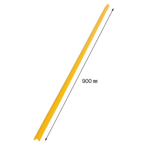 安心クッション L字型 極細 イエロー