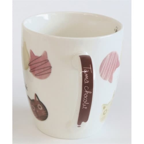 マグカップ 250ml たまショコラ 磁器 ピンク