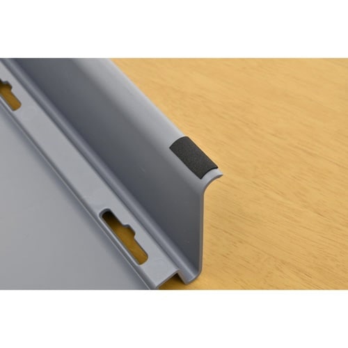 ノートパソコン スタンド 折りたたみ式 グレー