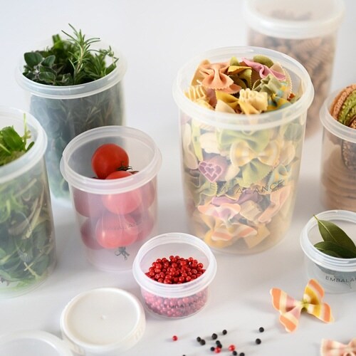 EMBALANCE 保存容器 500ml グレー