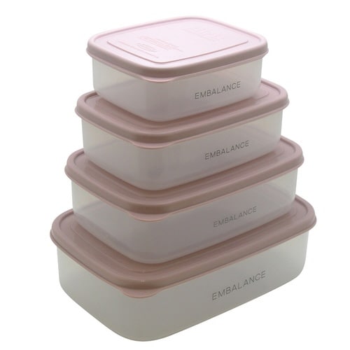 EMBALANCE 保存容器 870ml ピンク