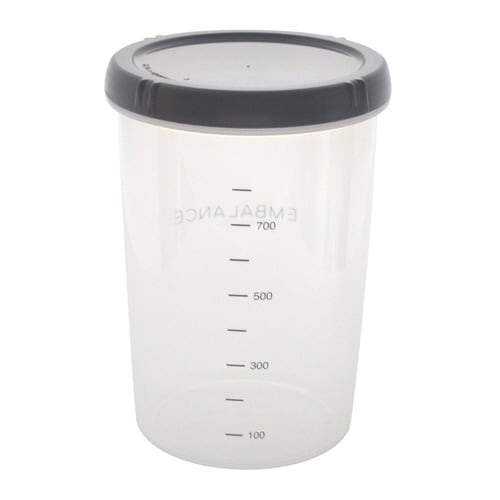 EMBALANCE 保存容器 1L グレー