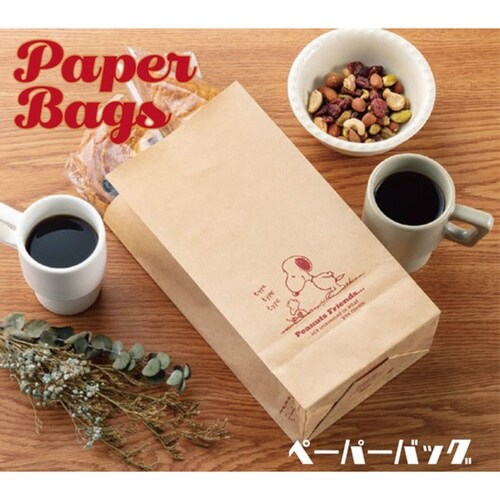 保存袋 スヌーピー コレッショペーパーバッグ