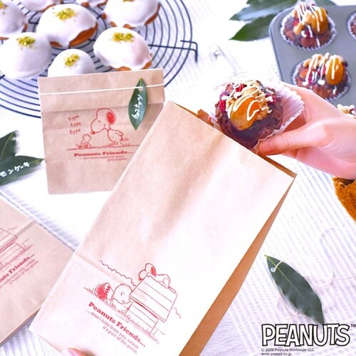 保存袋 スヌーピー コレッショペーパーバッグ