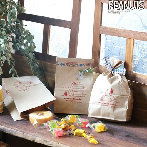 保存袋 スヌーピー コレッショペーパーバッグ