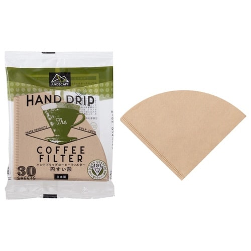 コーヒーフィルター 1から2人用 円すい