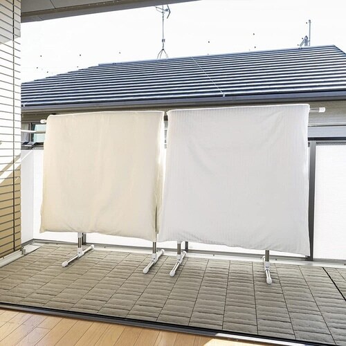 布団干し 2台入り ステンクラー布団干し 物干し