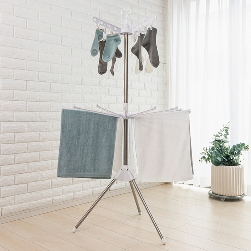 物干し コスモス 室内物干し 折りたたみ 2段