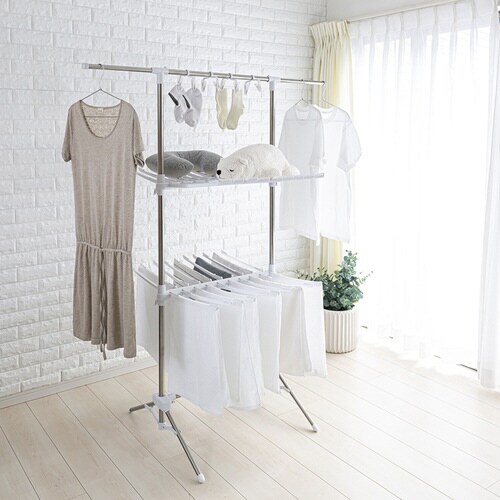 室内物干し あさがお 物干し 多機能物干し