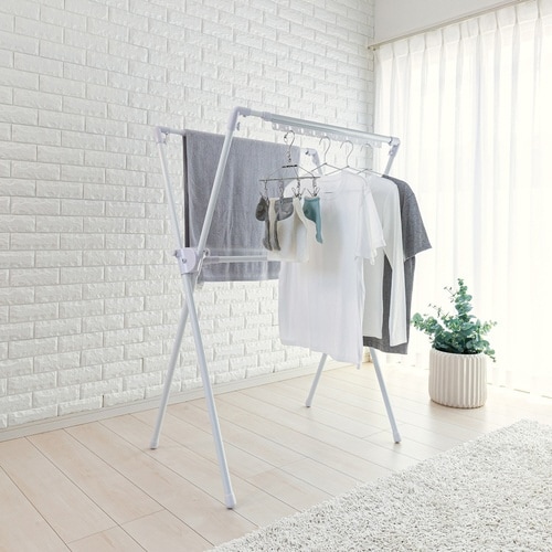 物干し 室内物干し 布団干し 伸縮式 X型 幅