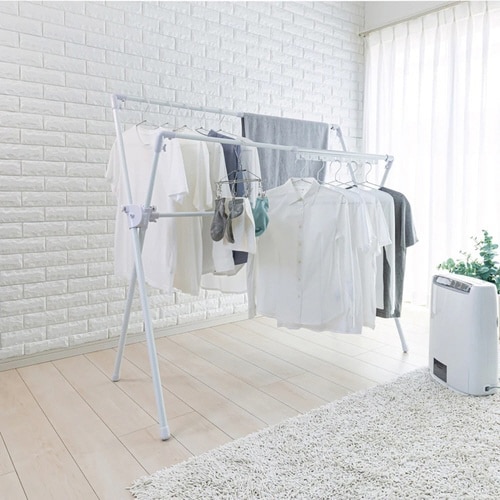 物干し 室内物干し 布団干し 伸縮式 X型 幅