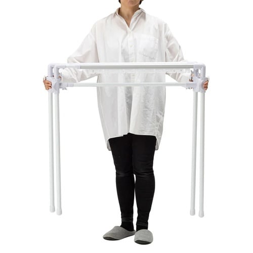 物干し 室内物干し 布団干し 伸縮式 X型 幅