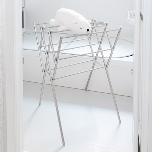 物干し ステンレス バスタオルハンガー