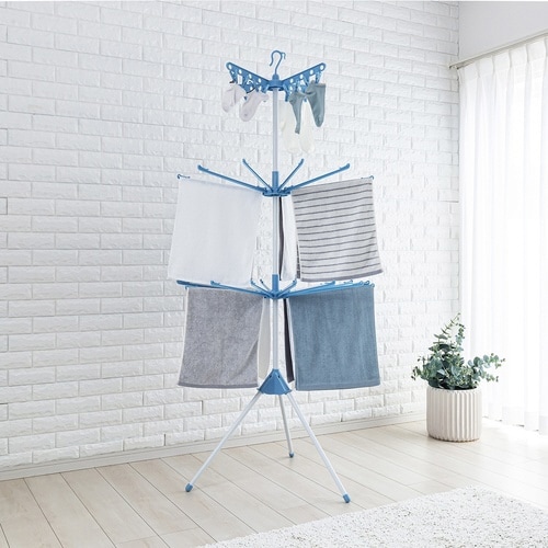 物干し 室内 コスモス 3段