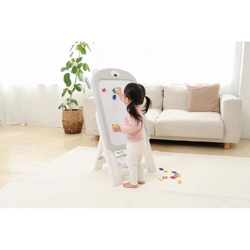 おもちゃ おえかきボード 室内 グレー