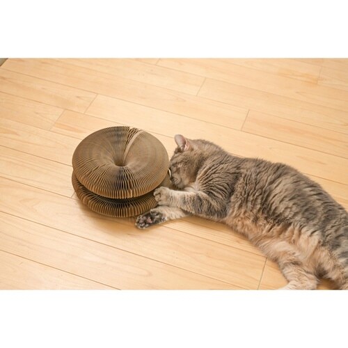 爪とぎ ドーナツ型爪とぎ ダンボール おもちゃ