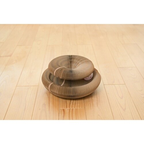 爪とぎ ドーナツ型爪とぎ ダンボール おもちゃ