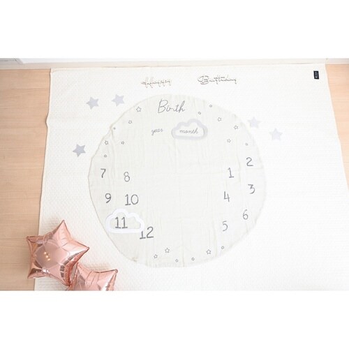 おくるみ マンスリーバースメモリー フルムーン