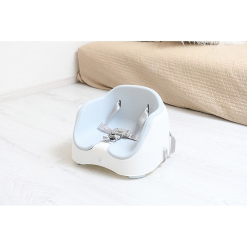 ベビーチェア ベビーブースターチェア グレー