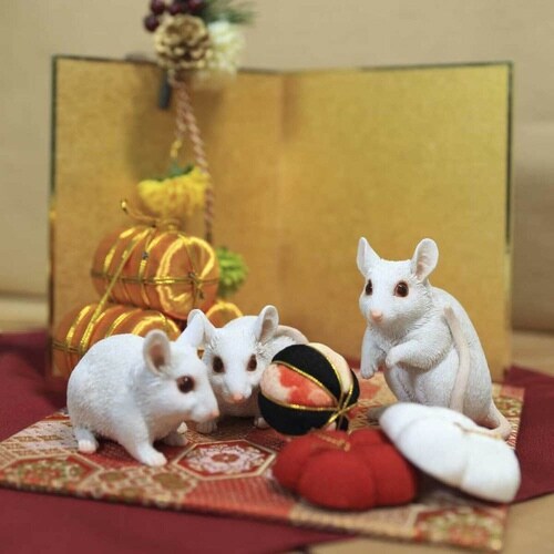 ガーデンオーナメント ハツカネズミ B