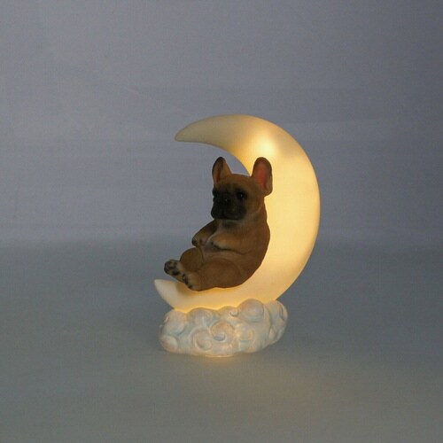 テーブルライト 犬 月 フレンチブル