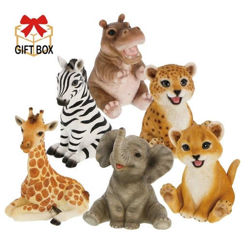 ガーデンオーナメント カバ リトルサバンナ